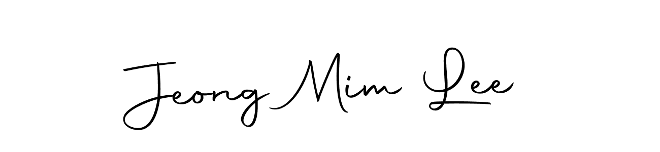 if you are searching for the best signature style for your name Jeong Mim Lee. so please give up your signature search. here we have designed multiple signature styles  using Autography-DOLnW. Jeong Mim Lee signature style 10 images and pictures png