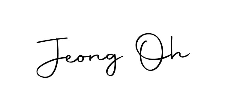 Make a beautiful signature design for name Jeong Oh. Use this online signature maker to create a handwritten signature for free. Jeong Oh signature style 10 images and pictures png