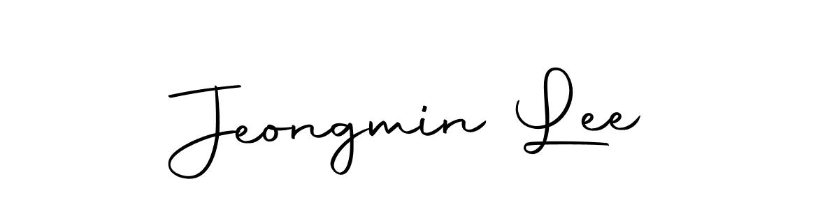 The best way (Autography-DOLnW) to make a short signature is to pick only two or three words in your name. The name Jeongmin Lee include a total of six letters. For converting this name. Jeongmin Lee signature style 10 images and pictures png