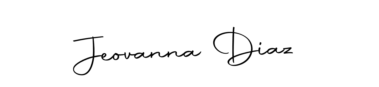 Create a beautiful signature design for name Jeovanna Diaz. With this signature (Autography-DOLnW) fonts, you can make a handwritten signature for free. Jeovanna Diaz signature style 10 images and pictures png