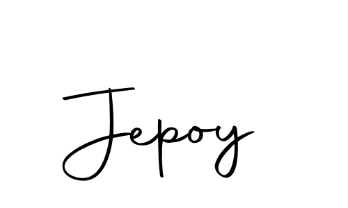 Use a signature maker to create a handwritten signature online. With this signature software, you can design (Autography-DOLnW) your own signature for name Jepoy. Jepoy signature style 10 images and pictures png