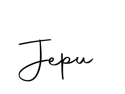 It looks lik you need a new signature style for name Jepu. Design unique handwritten (Autography-DOLnW) signature with our free signature maker in just a few clicks. Jepu signature style 10 images and pictures png