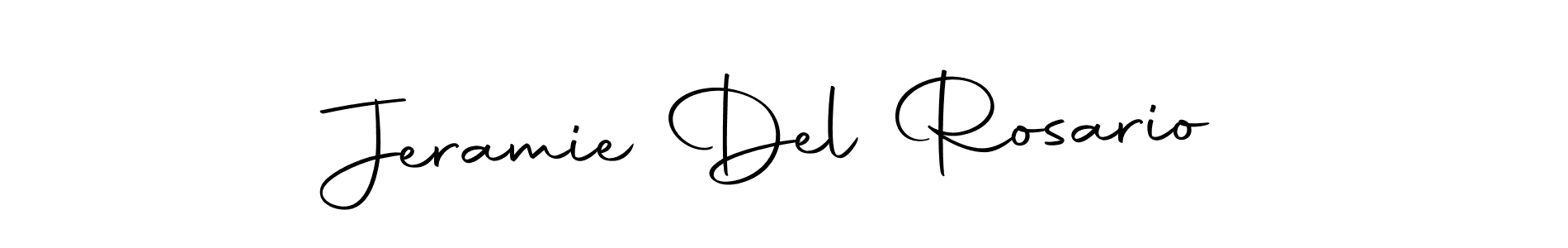 You can use this online signature creator to create a handwritten signature for the name Jeramie Del Rosario. This is the best online autograph maker. Jeramie Del Rosario signature style 10 images and pictures png