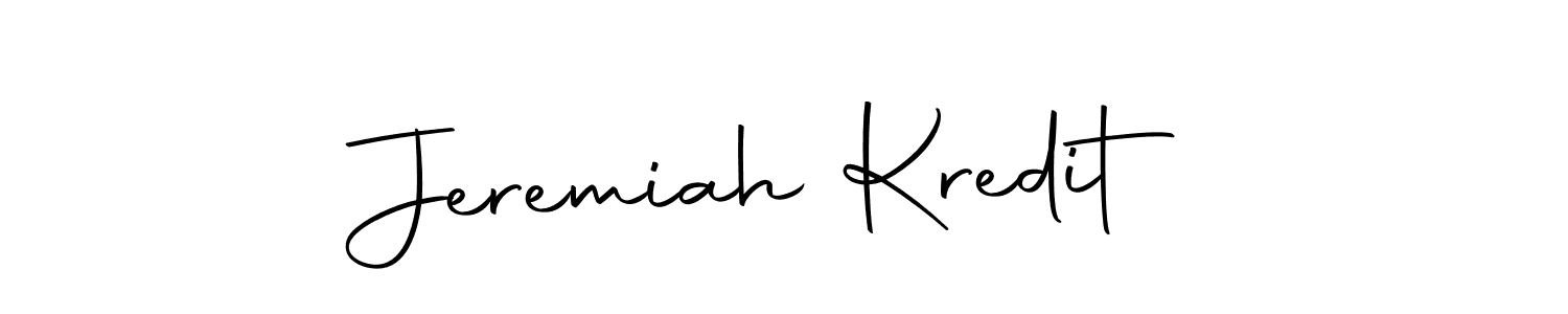 Make a beautiful signature design for name Jeremiah Kredit. With this signature (Autography-DOLnW) style, you can create a handwritten signature for free. Jeremiah Kredit signature style 10 images and pictures png