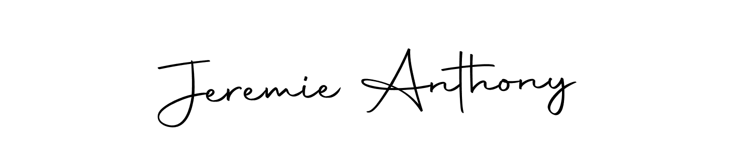 The best way (Autography-DOLnW) to make a short signature is to pick only two or three words in your name. The name Jeremie Anthony include a total of six letters. For converting this name. Jeremie Anthony signature style 10 images and pictures png