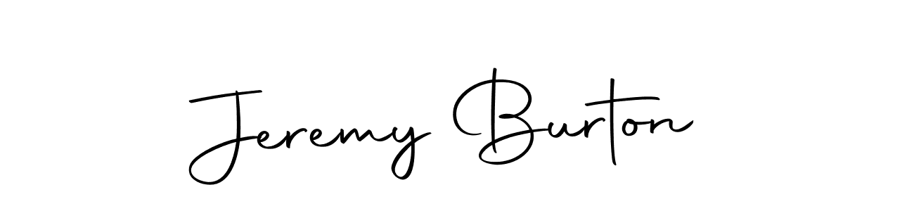 Design your own signature with our free online signature maker. With this signature software, you can create a handwritten (Autography-DOLnW) signature for name Jeremy Burton. Jeremy Burton signature style 10 images and pictures png