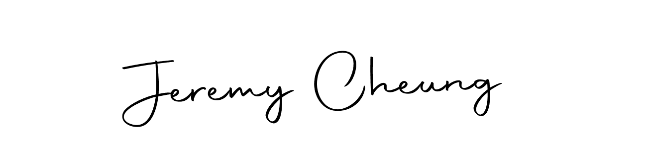 Make a beautiful signature design for name Jeremy Cheung. With this signature (Autography-DOLnW) style, you can create a handwritten signature for free. Jeremy Cheung signature style 10 images and pictures png