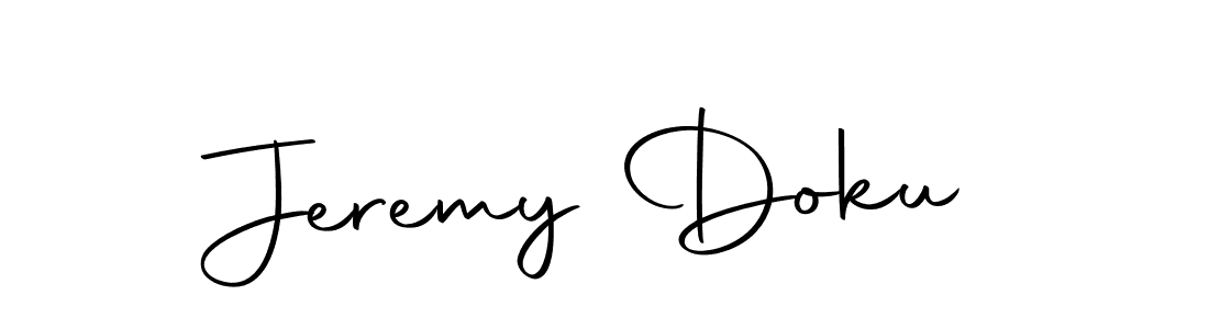 Design your own signature with our free online signature maker. With this signature software, you can create a handwritten (Autography-DOLnW) signature for name Jeremy Doku. Jeremy Doku signature style 10 images and pictures png