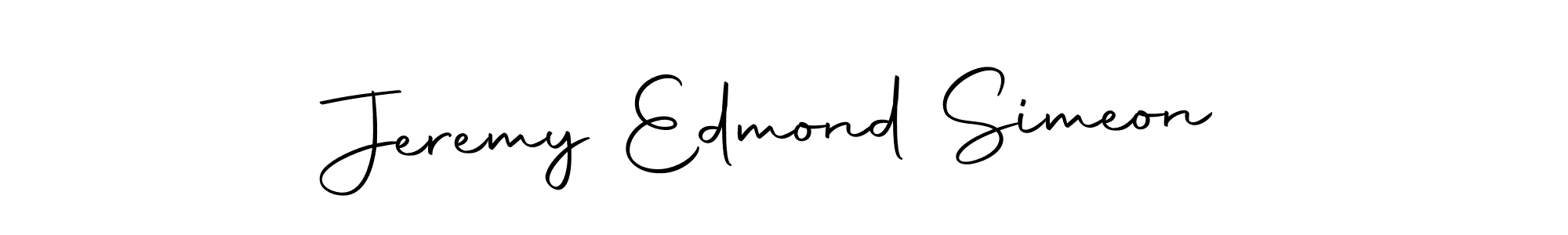 Make a beautiful signature design for name Jeremy Edmond Simeon. Use this online signature maker to create a handwritten signature for free. Jeremy Edmond Simeon signature style 10 images and pictures png