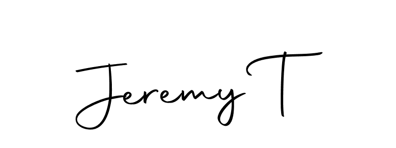 How to make Jeremy T signature? Autography-DOLnW is a professional autograph style. Create handwritten signature for Jeremy T name. Jeremy T signature style 10 images and pictures png