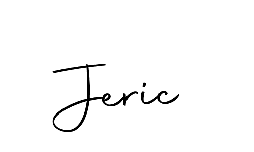 How to make Jeric name signature. Use Autography-DOLnW style for creating short signs online. This is the latest handwritten sign. Jeric signature style 10 images and pictures png