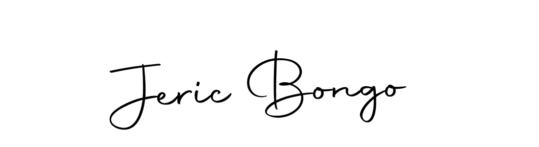 Make a beautiful signature design for name Jeric Bongo. With this signature (Autography-DOLnW) style, you can create a handwritten signature for free. Jeric Bongo signature style 10 images and pictures png