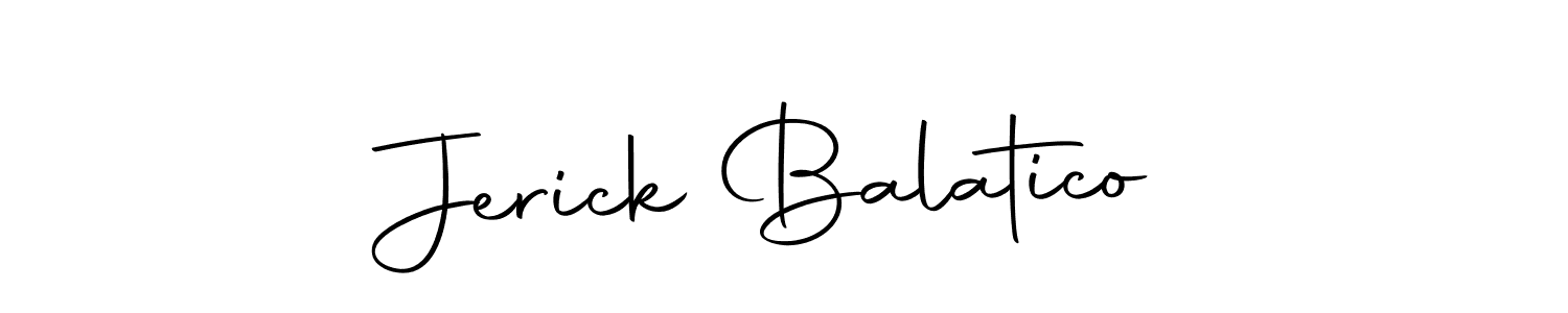 Make a beautiful signature design for name Jerick Balatico. Use this online signature maker to create a handwritten signature for free. Jerick Balatico signature style 10 images and pictures png