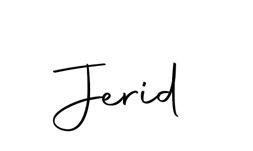 You can use this online signature creator to create a handwritten signature for the name Jerid. This is the best online autograph maker. Jerid signature style 10 images and pictures png