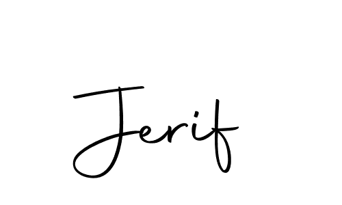 You can use this online signature creator to create a handwritten signature for the name Jerif. This is the best online autograph maker. Jerif signature style 10 images and pictures png