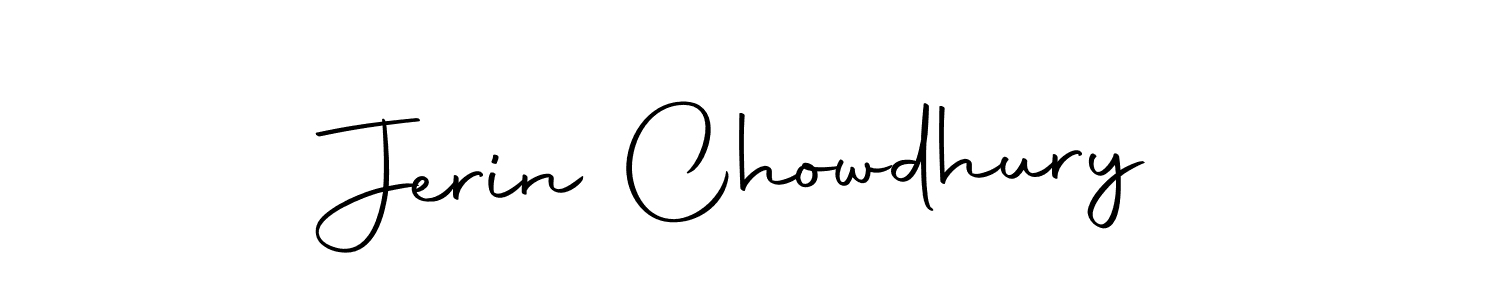 How to make Jerin Chowdhury signature? Autography-DOLnW is a professional autograph style. Create handwritten signature for Jerin Chowdhury name. Jerin Chowdhury signature style 10 images and pictures png