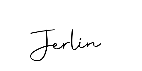 You should practise on your own different ways (Autography-DOLnW) to write your name (Jerlin) in signature. don't let someone else do it for you. Jerlin signature style 10 images and pictures png