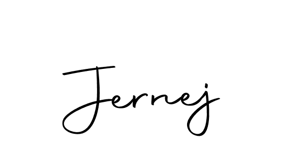 The best way (Autography-DOLnW) to make a short signature is to pick only two or three words in your name. The name Jernej include a total of six letters. For converting this name. Jernej signature style 10 images and pictures png