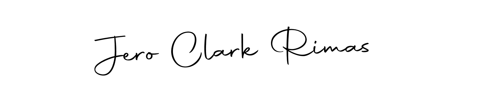 You should practise on your own different ways (Autography-DOLnW) to write your name (Jero Clark Rimas) in signature. don't let someone else do it for you. Jero Clark Rimas signature style 10 images and pictures png