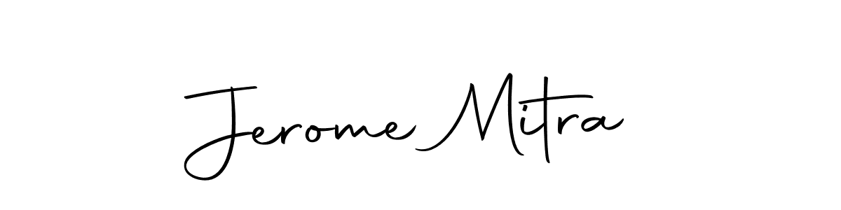 Also we have Jerome Mitra name is the best signature style. Create professional handwritten signature collection using Autography-DOLnW autograph style. Jerome Mitra signature style 10 images and pictures png