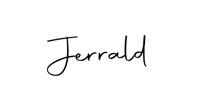 Here are the top 10 professional signature styles for the name Jerrald. These are the best autograph styles you can use for your name. Jerrald signature style 10 images and pictures png