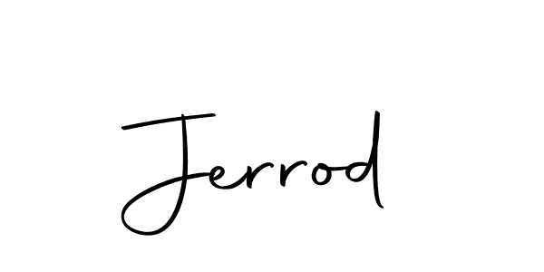 You can use this online signature creator to create a handwritten signature for the name Jerrod. This is the best online autograph maker. Jerrod signature style 10 images and pictures png