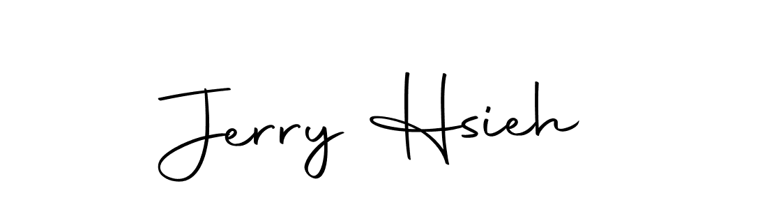 Similarly Autography-DOLnW is the best handwritten signature design. Signature creator online .You can use it as an online autograph creator for name Jerry Hsieh. Jerry Hsieh signature style 10 images and pictures png