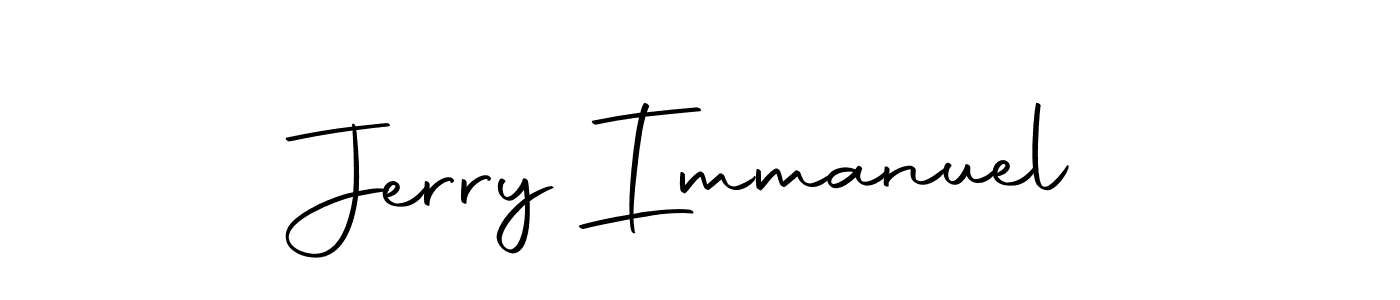 Similarly Autography-DOLnW is the best handwritten signature design. Signature creator online .You can use it as an online autograph creator for name Jerry Immanuel. Jerry Immanuel signature style 10 images and pictures png