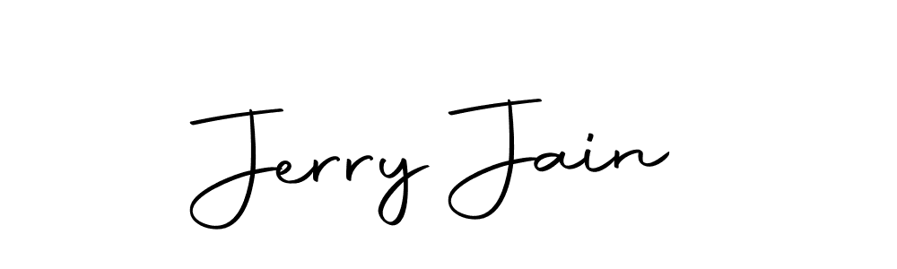 Similarly Autography-DOLnW is the best handwritten signature design. Signature creator online .You can use it as an online autograph creator for name Jerry Jain. Jerry Jain signature style 10 images and pictures png