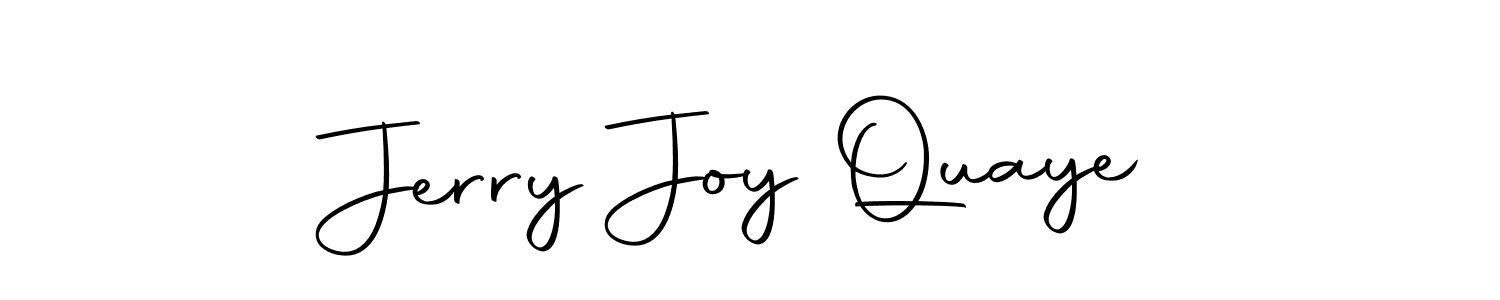 Jerry Joy Quaye stylish signature style. Best Handwritten Sign (Autography-DOLnW) for my name. Handwritten Signature Collection Ideas for my name Jerry Joy Quaye. Jerry Joy Quaye signature style 10 images and pictures png