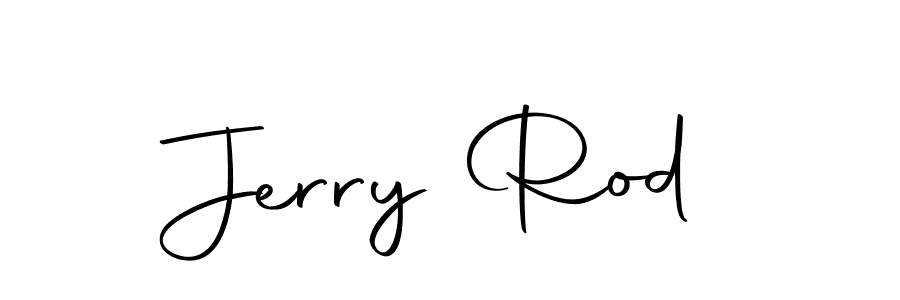 Jerry Rod stylish signature style. Best Handwritten Sign (Autography-DOLnW) for my name. Handwritten Signature Collection Ideas for my name Jerry Rod. Jerry Rod signature style 10 images and pictures png