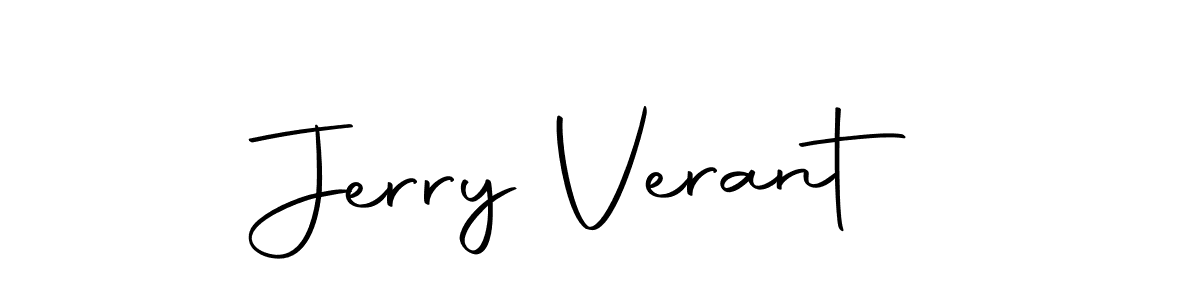 Make a beautiful signature design for name Jerry Verant. With this signature (Autography-DOLnW) style, you can create a handwritten signature for free. Jerry Verant signature style 10 images and pictures png