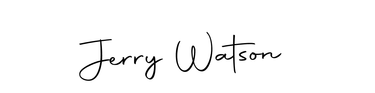 Make a beautiful signature design for name Jerry Watson. Use this online signature maker to create a handwritten signature for free. Jerry Watson signature style 10 images and pictures png