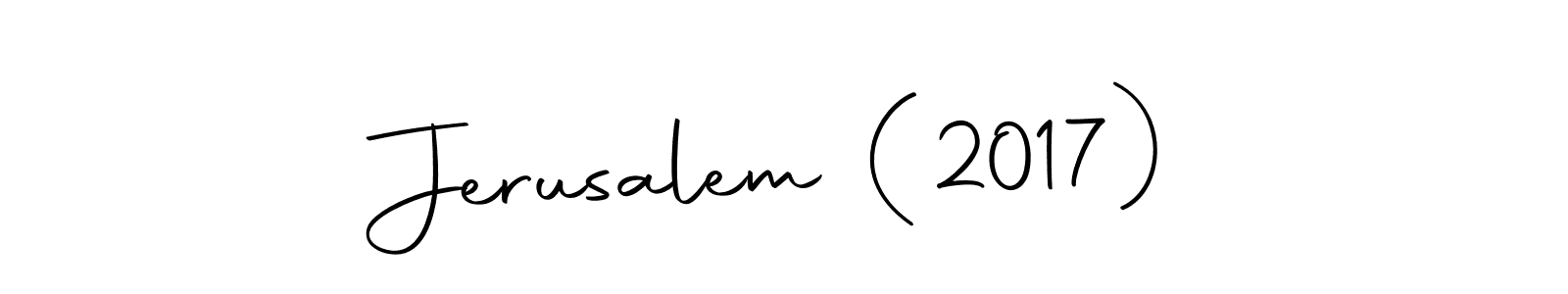 if you are searching for the best signature style for your name Jerusalem (2017). so please give up your signature search. here we have designed multiple signature styles  using Autography-DOLnW. Jerusalem (2017) signature style 10 images and pictures png