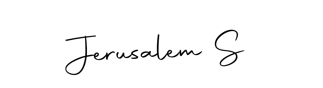 How to make Jerusalem S signature? Autography-DOLnW is a professional autograph style. Create handwritten signature for Jerusalem S name. Jerusalem S signature style 10 images and pictures png