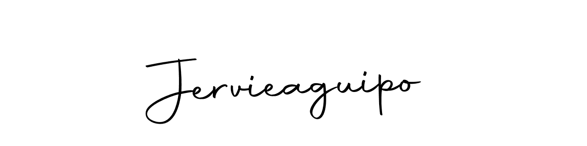 Make a beautiful signature design for name Jervieaguipo. With this signature (Autography-DOLnW) style, you can create a handwritten signature for free. Jervieaguipo signature style 10 images and pictures png