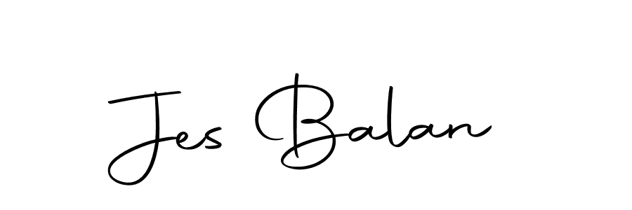 Design your own signature with our free online signature maker. With this signature software, you can create a handwritten (Autography-DOLnW) signature for name Jes Balan. Jes Balan signature style 10 images and pictures png