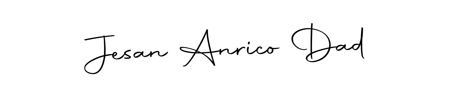 Design your own signature with our free online signature maker. With this signature software, you can create a handwritten (Autography-DOLnW) signature for name Jesan Anrico Dad. Jesan Anrico Dad signature style 10 images and pictures png