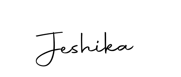 How to make Jeshika signature? Autography-DOLnW is a professional autograph style. Create handwritten signature for Jeshika name. Jeshika signature style 10 images and pictures png