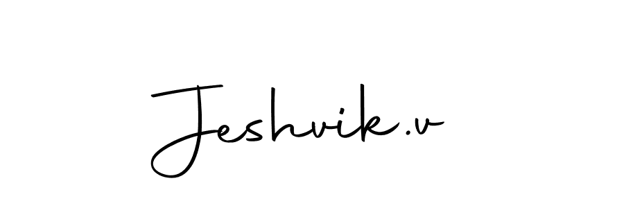 Similarly Autography-DOLnW is the best handwritten signature design. Signature creator online .You can use it as an online autograph creator for name Jeshvik.v. Jeshvik.v signature style 10 images and pictures png