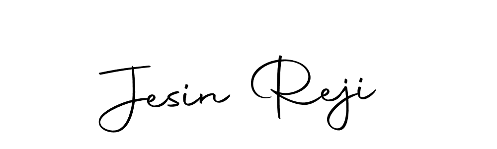 Use a signature maker to create a handwritten signature online. With this signature software, you can design (Autography-DOLnW) your own signature for name Jesin Reji. Jesin Reji signature style 10 images and pictures png