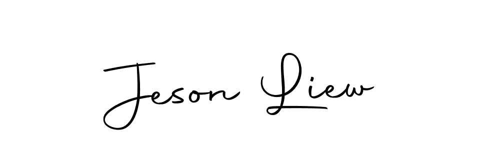 Make a short Jeson Liew signature style. Manage your documents anywhere anytime using Autography-DOLnW. Create and add eSignatures, submit forms, share and send files easily. Jeson Liew signature style 10 images and pictures png