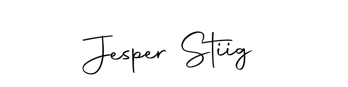 Create a beautiful signature design for name Jesper Stiig. With this signature (Autography-DOLnW) fonts, you can make a handwritten signature for free. Jesper Stiig signature style 10 images and pictures png