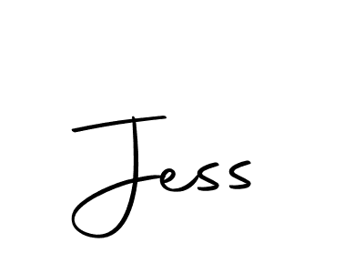 How to make Jess signature? Autography-DOLnW is a professional autograph style. Create handwritten signature for Jess name. Jess signature style 10 images and pictures png