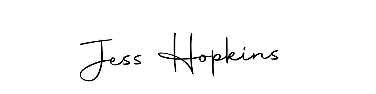 Make a beautiful signature design for name Jess Hopkins. With this signature (Autography-DOLnW) style, you can create a handwritten signature for free. Jess Hopkins signature style 10 images and pictures png