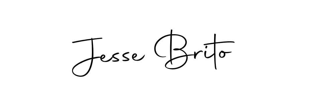 Make a beautiful signature design for name Jesse Brito. With this signature (Autography-DOLnW) style, you can create a handwritten signature for free. Jesse Brito signature style 10 images and pictures png