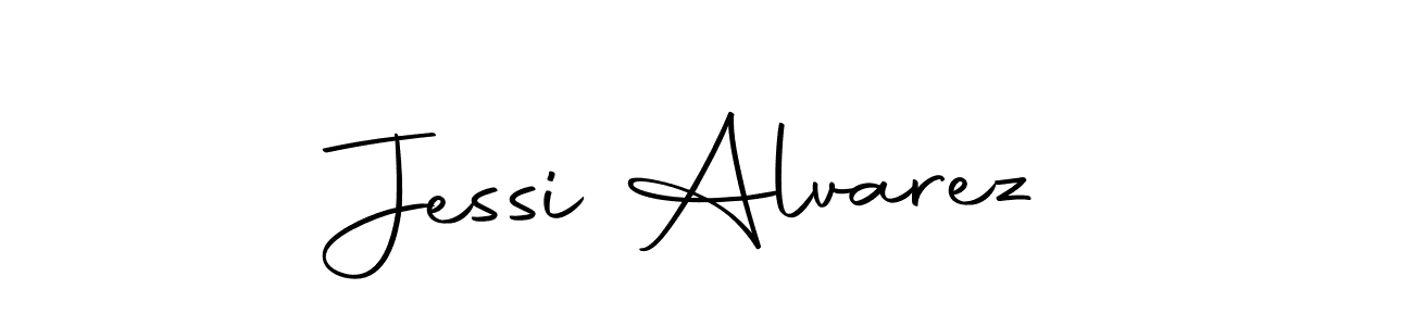 Use a signature maker to create a handwritten signature online. With this signature software, you can design (Autography-DOLnW) your own signature for name Jessi Alvarez. Jessi Alvarez signature style 10 images and pictures png