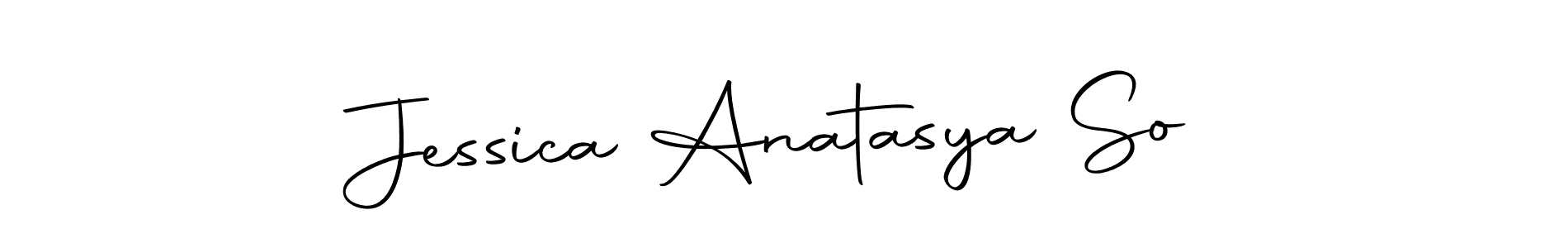 if you are searching for the best signature style for your name Jessica Anatasya So. so please give up your signature search. here we have designed multiple signature styles  using Autography-DOLnW. Jessica Anatasya So signature style 10 images and pictures png