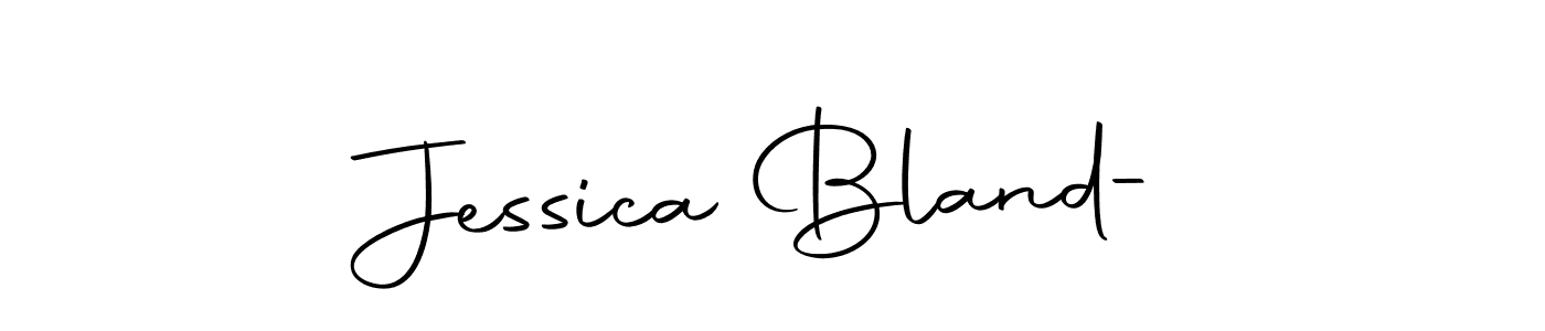 How to make Jessica Bland- signature? Autography-DOLnW is a professional autograph style. Create handwritten signature for Jessica Bland- name. Jessica Bland- signature style 10 images and pictures png