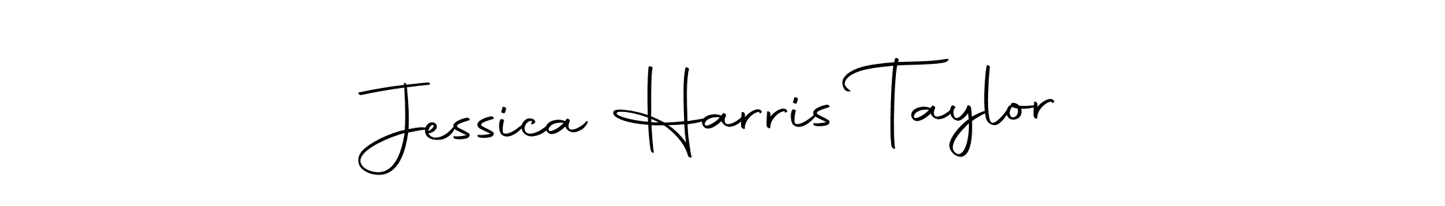 Create a beautiful signature design for name Jessica Harris Taylor. With this signature (Autography-DOLnW) fonts, you can make a handwritten signature for free. Jessica Harris Taylor signature style 10 images and pictures png